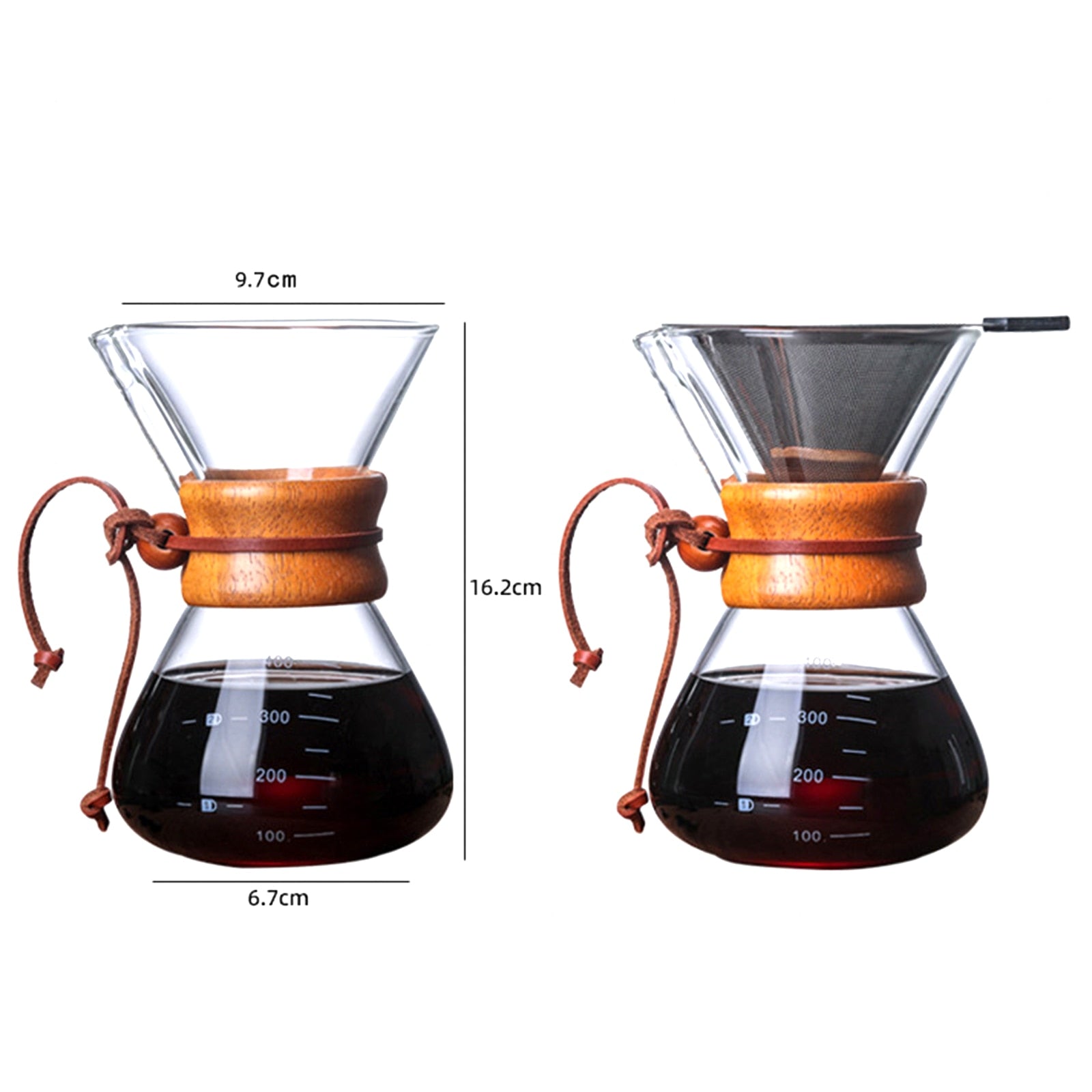 Elevate Your Coffee Experience with the Glass Kettle & Steel